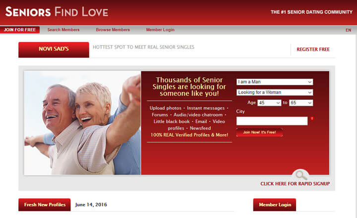 senior find love review