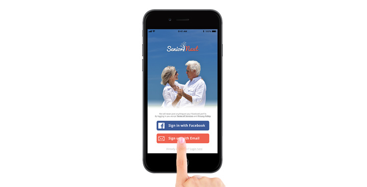 Senior Next Australia smart phone app