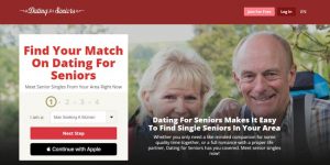 Dating for Seniors Flirt Feature